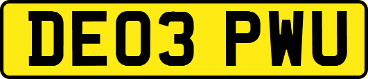 DE03PWU