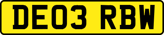 DE03RBW