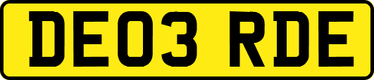 DE03RDE