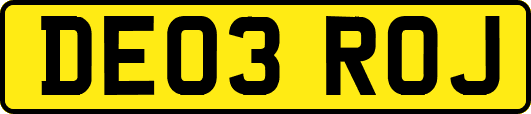DE03ROJ