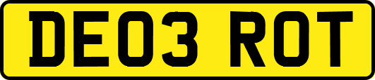 DE03ROT