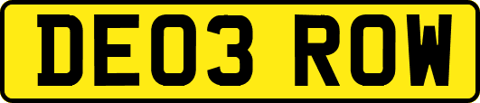 DE03ROW