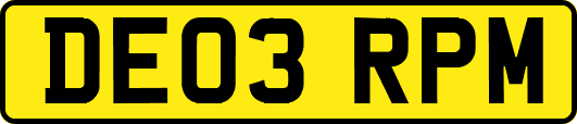 DE03RPM