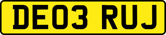DE03RUJ