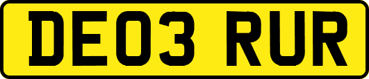 DE03RUR