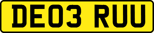 DE03RUU