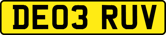 DE03RUV