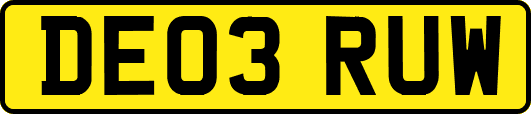 DE03RUW