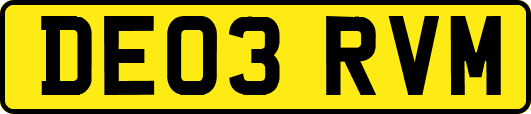 DE03RVM
