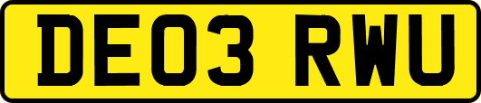 DE03RWU
