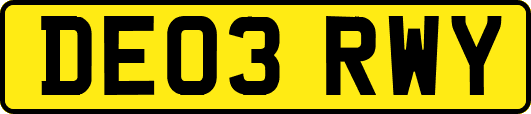 DE03RWY