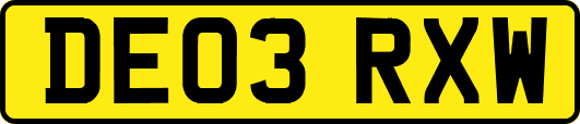DE03RXW