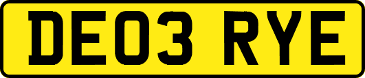 DE03RYE