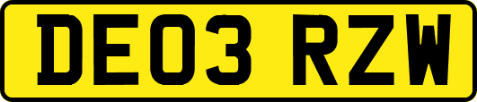 DE03RZW