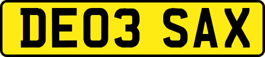 DE03SAX