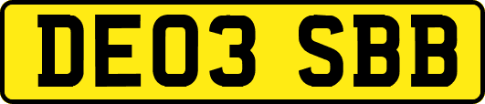 DE03SBB