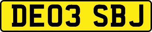 DE03SBJ
