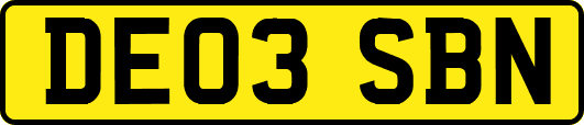 DE03SBN