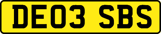 DE03SBS