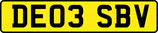 DE03SBV