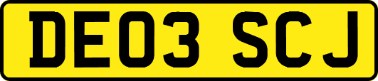 DE03SCJ