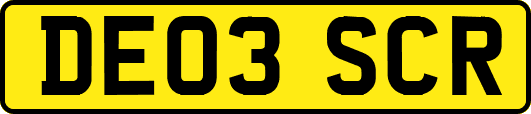 DE03SCR