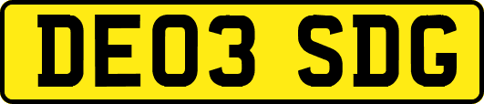 DE03SDG
