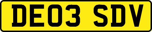 DE03SDV