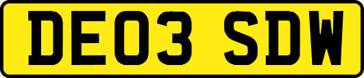 DE03SDW