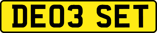 DE03SET