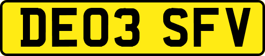 DE03SFV