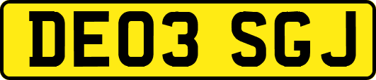 DE03SGJ