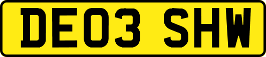 DE03SHW