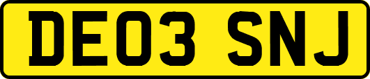 DE03SNJ