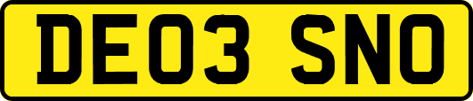 DE03SNO