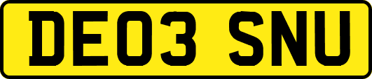 DE03SNU