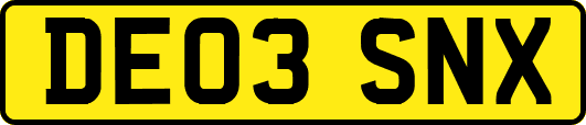 DE03SNX