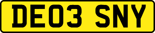 DE03SNY