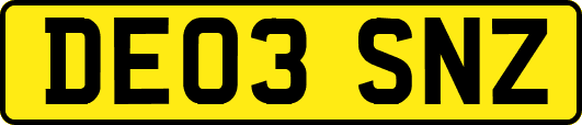 DE03SNZ