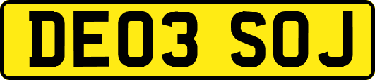 DE03SOJ