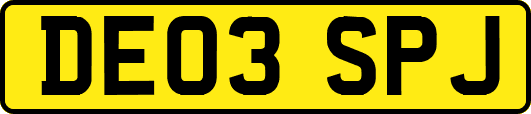 DE03SPJ