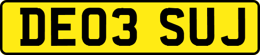 DE03SUJ