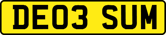 DE03SUM