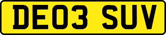 DE03SUV