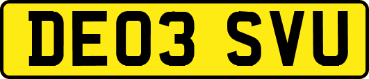 DE03SVU