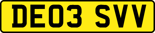 DE03SVV