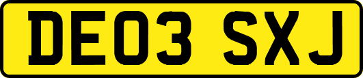 DE03SXJ