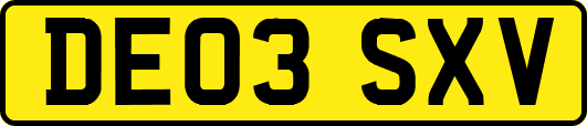 DE03SXV