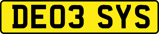 DE03SYS