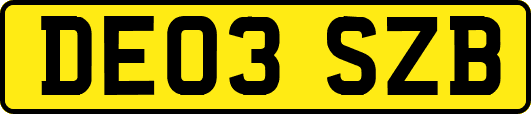 DE03SZB